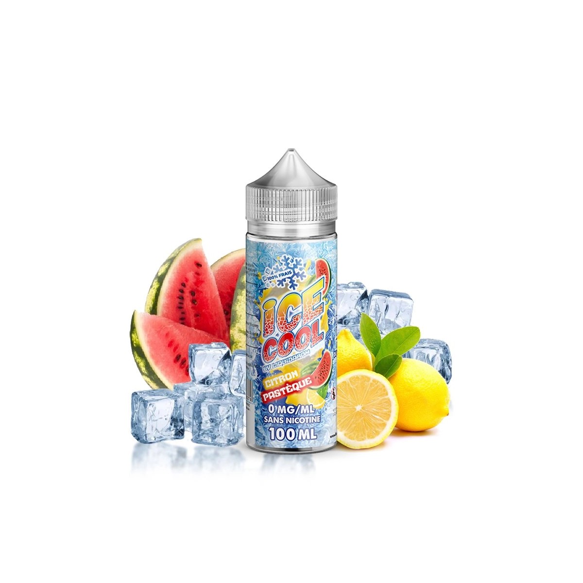 Ice Cool by Liquidarom - Citron Pastèque 0mg 100ml