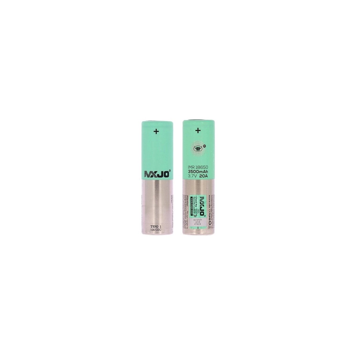 MXJO-Accumulatore 18650 3500mAh 20A 3,7V