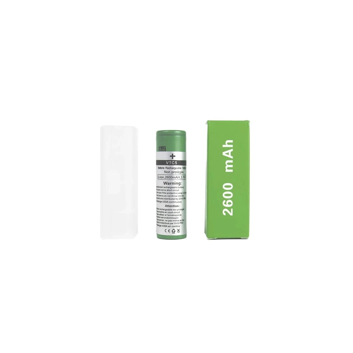 Batería Sony VTC5 18650 de 2600 mAh y 30 A