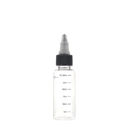 Flacon Vide Gradué 30ml avec Bouchon Doseur – Accessoire DIY e-liquide