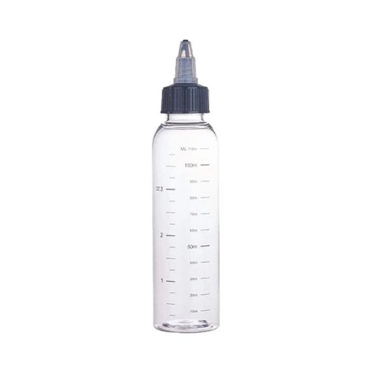 110ml Empty Graduated Bottle with Measuring Cap – DIY e-liquid accessory
