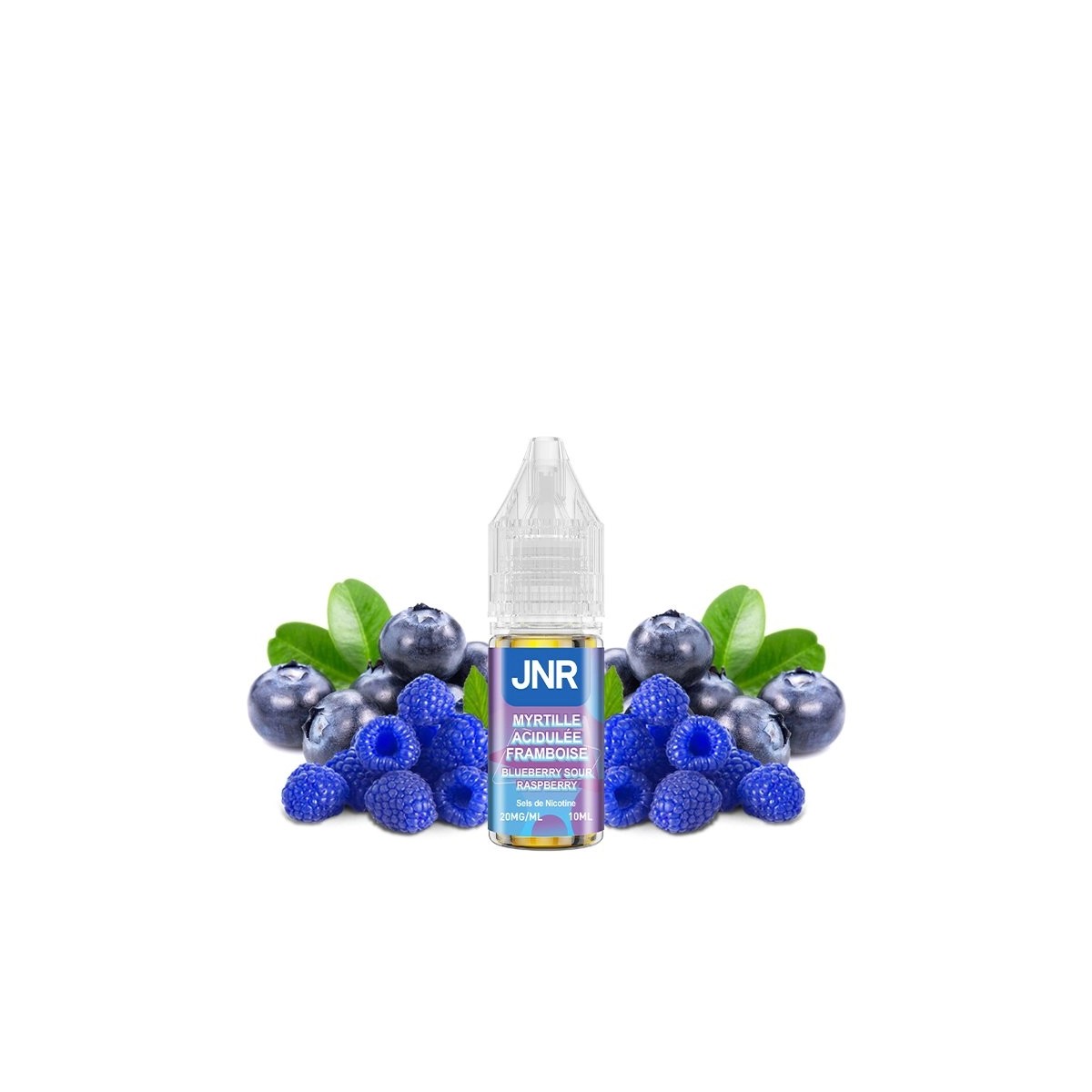 JNR Czarna malina Kwaśna 10ml - Nic sól 20mg | Intensywny owocowy płyn