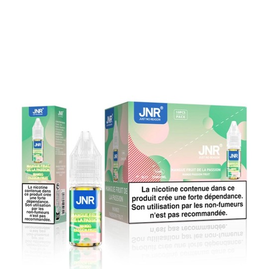 JNR Mango Passionsfrucht 10ml - Nic Salz 20mg | Tropische fruchtige E-Flüssigkeit
