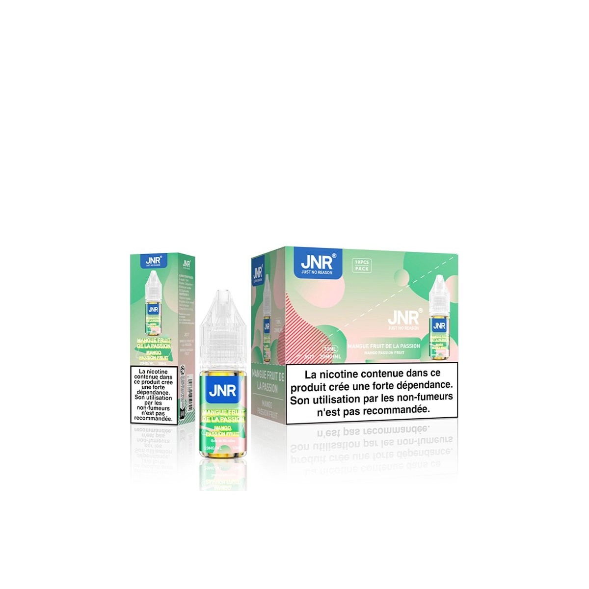 JNR MANGO APIRAÇÃO 10ML - NIC Sal 20mg | Líquido fraldful tropical