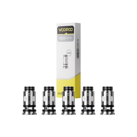 Résistances Voopoo PnP X V2 (x5) – Saveurs & Longévité