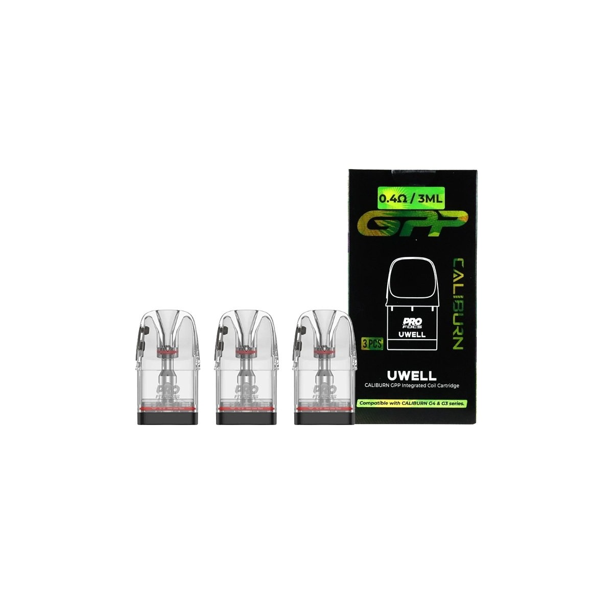 Uwell - Cartuchos GPP 3ML