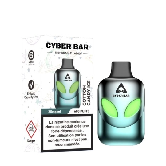 Cyber Bar AL600 - Algodão Doce Gelo