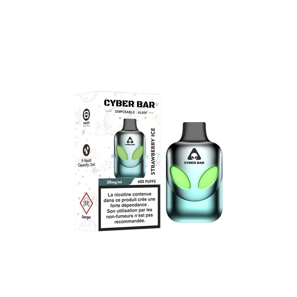 Cyber Bar AL600 - Aardbeienijs