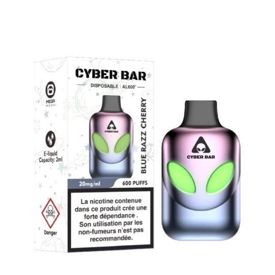 Cyber Bar AL600 - Azul Razz Cereja