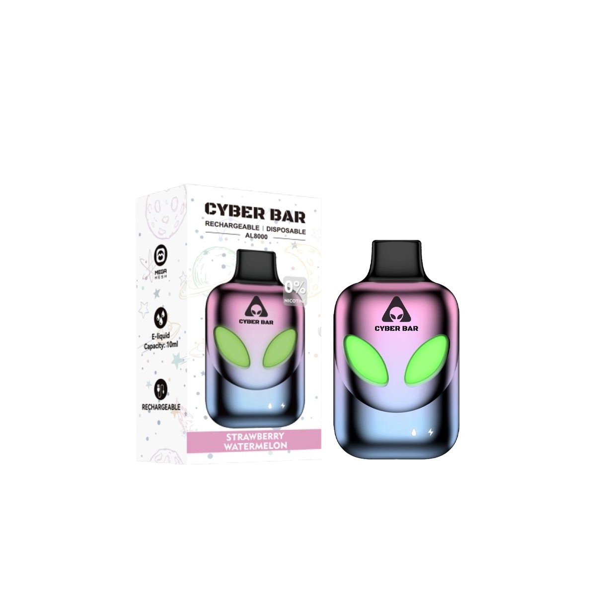 Cyber Bar AL8000 - Aardbei Watermeloen