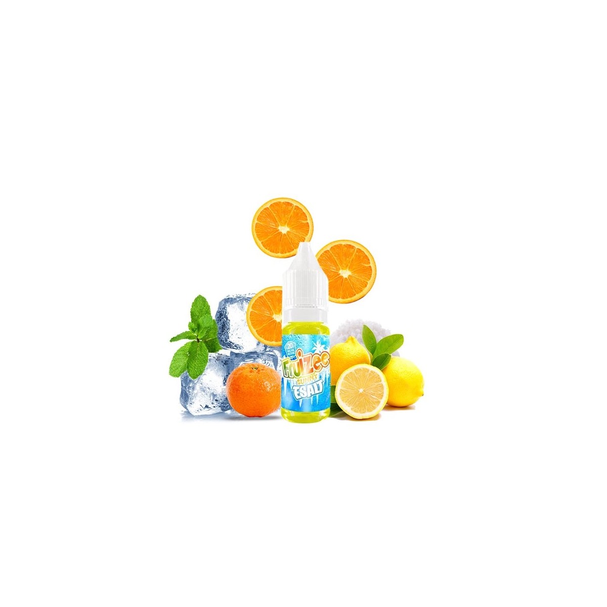 Fruizee de Eliquid France - Esalt Sunny Limão Laranja Tangerina 10ml