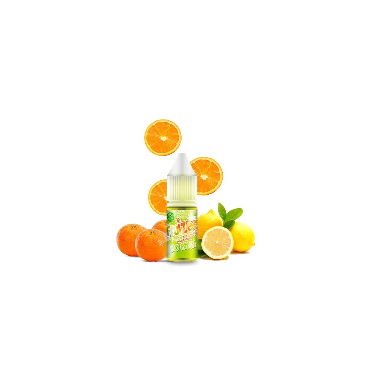 Fruizee de Eliquid France - Limão Laranja Tangerina No Fresh 10ml