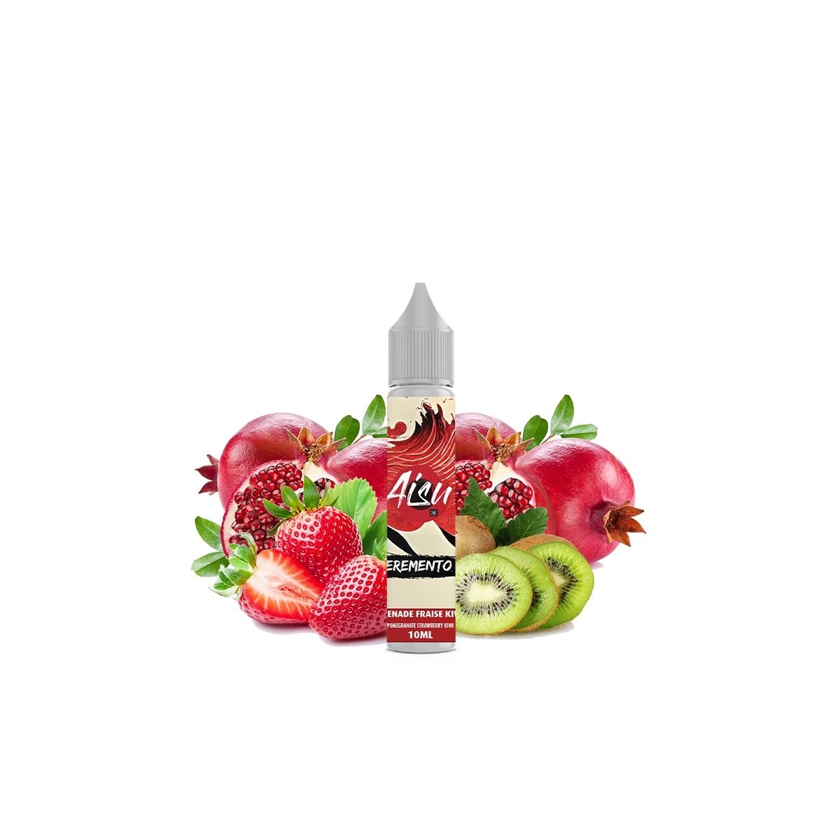 E-líquido Aisu Granada Strawberry Kiwi Nic Salts 20mg