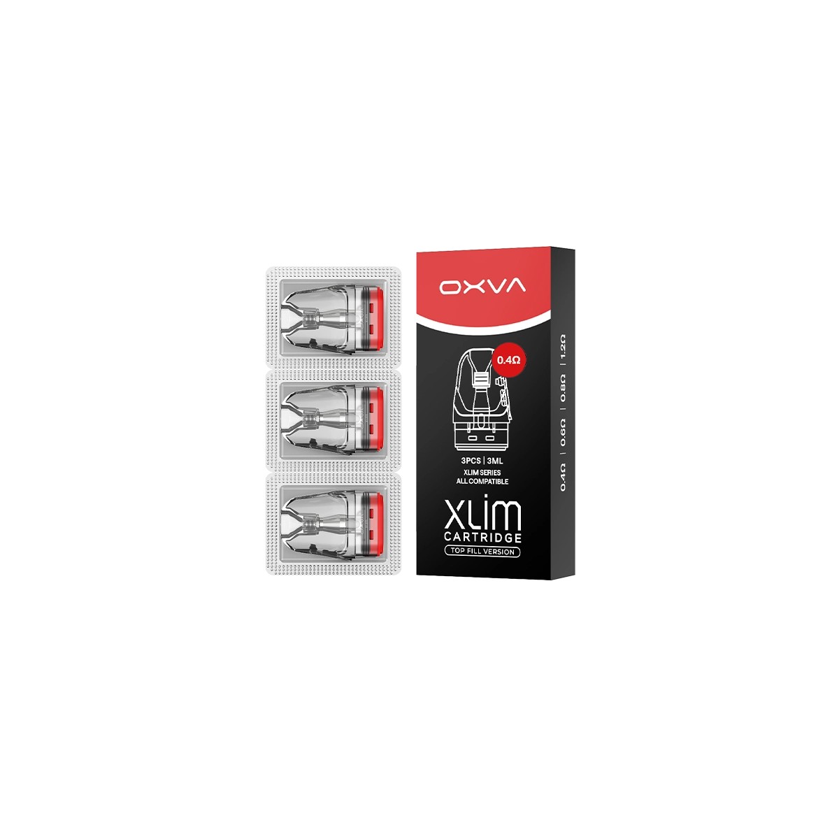 OXVA XLIM TOP FILL V3 3ML Cartridges