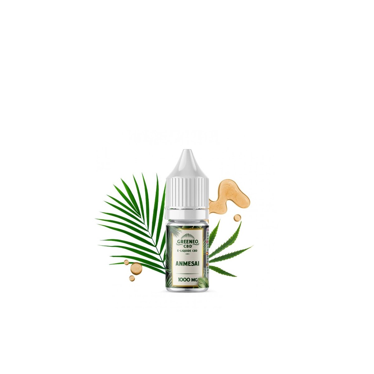 E-liquide CBD Amnesia 10ml Greeneo