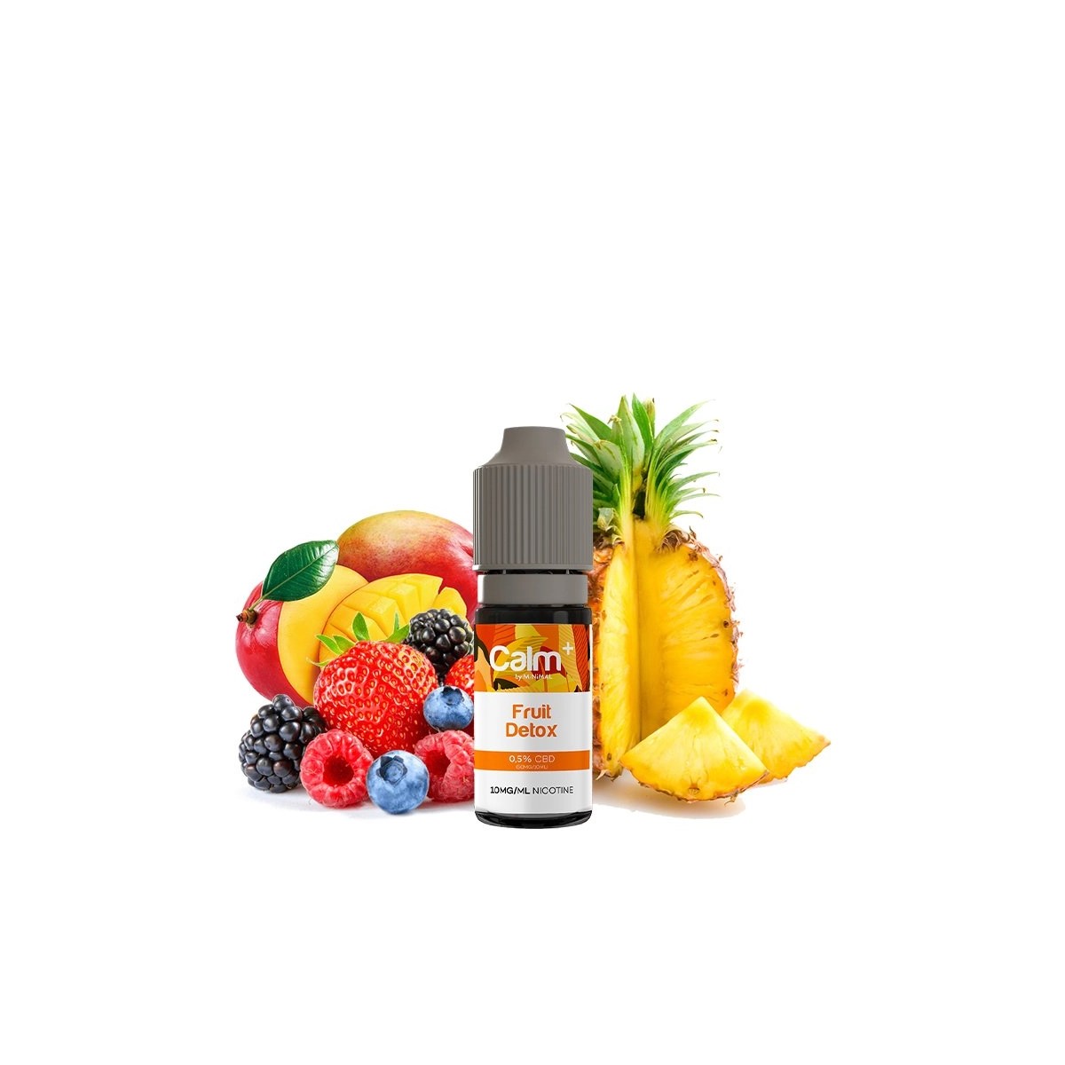 E-líquido CBD Fruta Detox 10ml Calm+