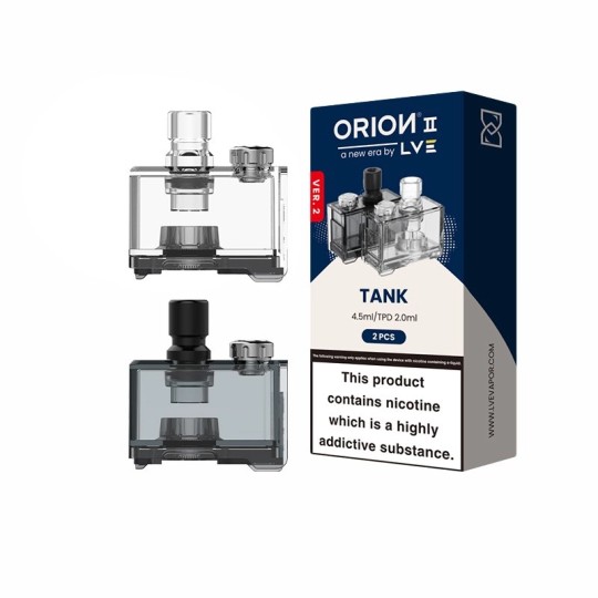 Cartuchos Vazios Orion II Pro 4.5/2ml LVE