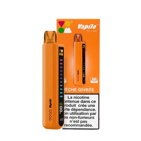 Voom Kit Puff Vapilo 800 20mg Pod Jetable