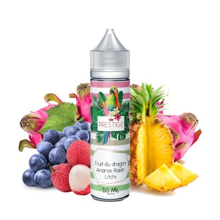 E-liquid Owoc Smoczy Ananas Winogrono Litchi 50ml Prestige Fruits