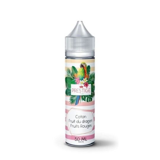 E-líquido Algodão Doce Fruta do Dragão Frutos Vermelhos 50ml Prestige Fruits