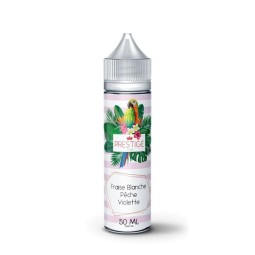 E-líquido Morango Branco Pêssego Roxo 50ml Prestige Fruits