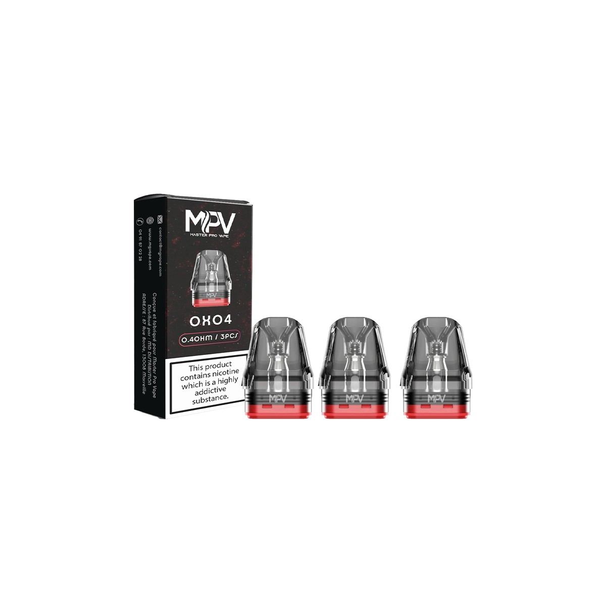 Cartucce MPV Serie OX compatibili Xlim OXVA