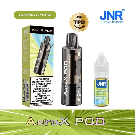 Cartouche JNR Aero X + 2 E-liquides