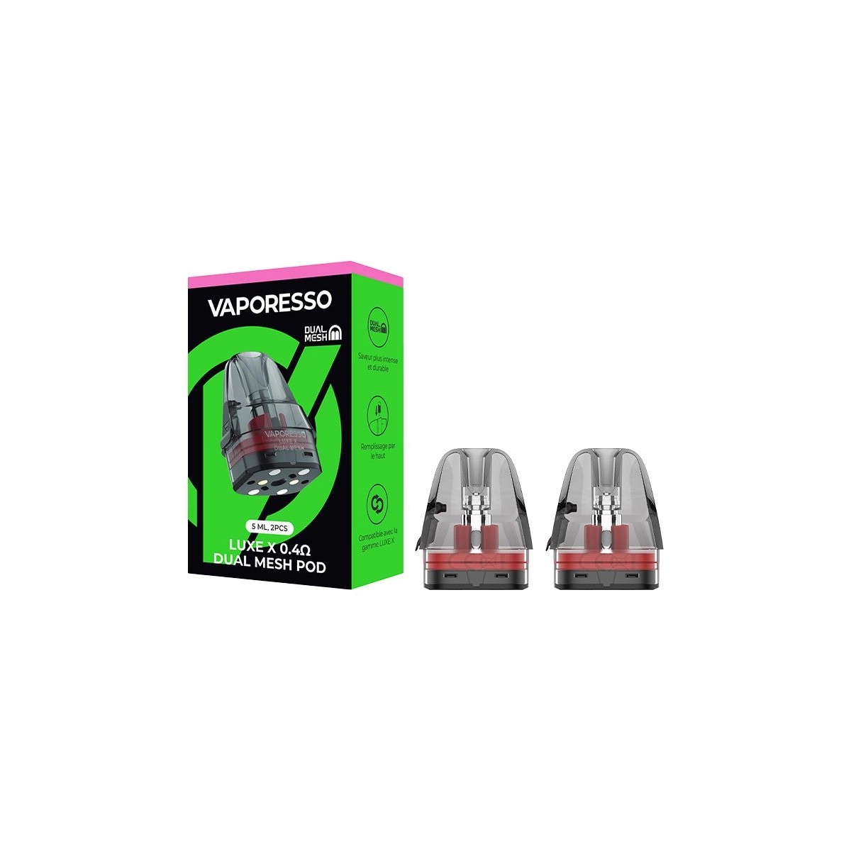 Cartucce Vaporesso Luxe X Dual Mesh 5ml
