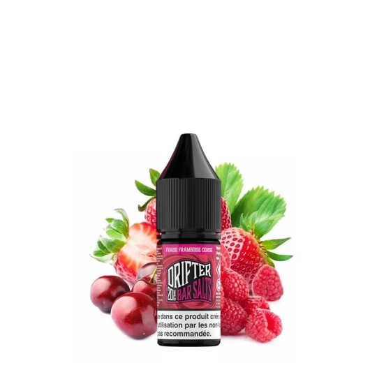 Drifter - Erdbeere Himbeere Kirsche Nic Salt 10ml 20mg