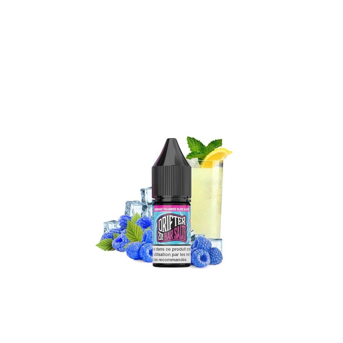 Drifter - Limonada de Framboesa Azul Gelada Nic Salt 10ml 20mg