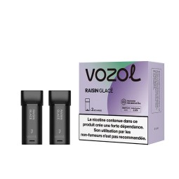 Vozol - Cartuccia di uva smaltata Switch 600 da 2 ml (2 pezzi)